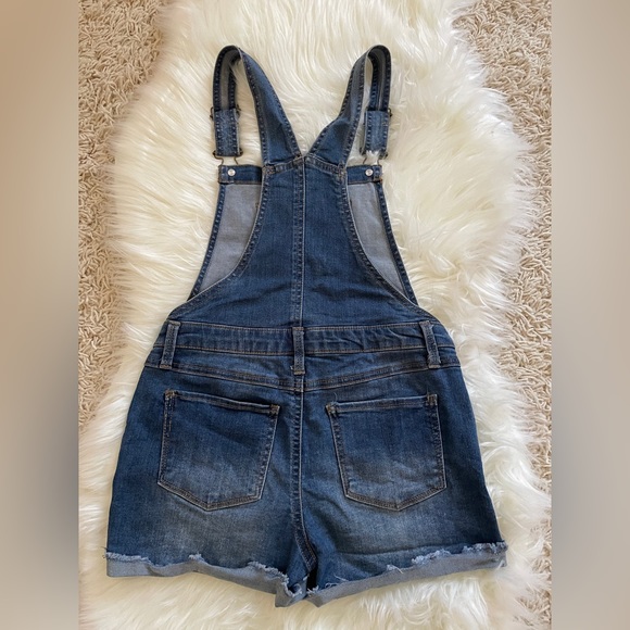SO Denim Shortall girls size 10 - Picture 4 of 5